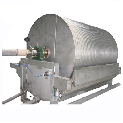 อาหารแป้งมันสำปะหลัง Dewatering Drying เครื่องกรองสูญญากาศสแตนเลส