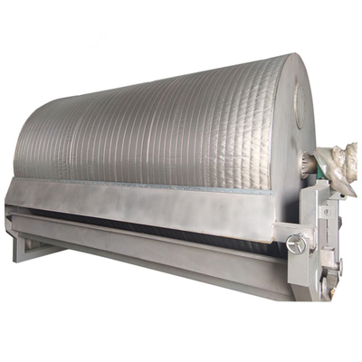 เครื่องกรองสูญญากาศแป้งมันสำปะหลังโรงงานเอทานอล 7.9 R / Min สายการผลิต