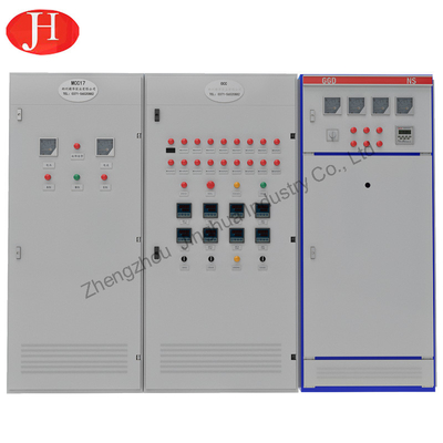 เครื่องประมวลผลแป้งมันฝรั่งอัตโนมัติไฟฟ้าระบบควบคุมคอมพิวเตอร์