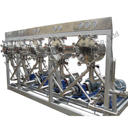เครื่องทำน้ำแป้งข้าวสาลีอัตโนมัติ HydroCyclone อุปกรณ์แปรรูปนม
