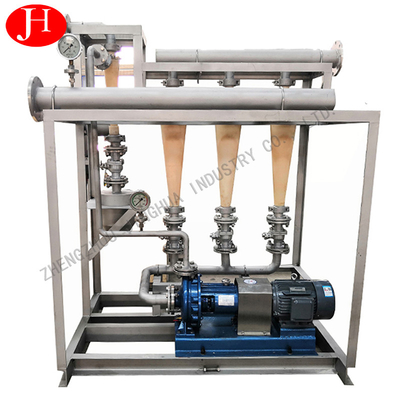 เครื่องประมวลผลสตาร์ชฝรั่งหวานที่สามารถปรับแต่งได้ ด้วยจอเหล็กไร้ขัด และควบคุม PLC