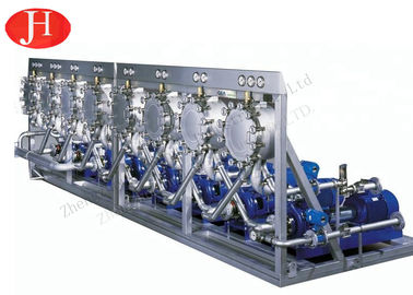อุปกรณ์แปรรูปแป้งมันสำปะหลัง 12t / H นมแป้งมันสำปะหลัง Desanding Hydrocyclone