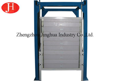 1520kg Double Bin 2.2Kw 10t / H เครื่องแปรรูปแป้ง