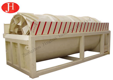 เครื่องซักผ้าโรตารี่ 60t / H 30kw เครื่องทำแป้งมันฝรั่ง