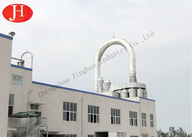สแตนเลส 304 269 Kw 10 T / H การไหลของอากาศมันสำปะหลังเครื่องเป่าแป้ง
