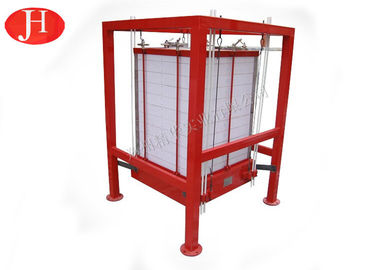 4 Bin Sago Sifter เครื่องแป้งมันสำปะหลัง 10t / H สายการผลิตแป้งสาคู