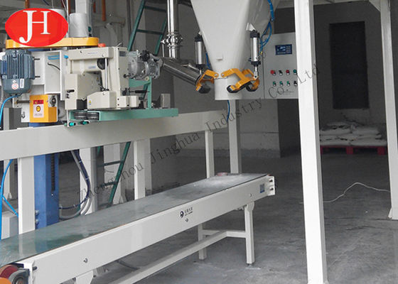 เครื่องบรรจุแป้งมันสำปะหลัง 4Kw เชิงปริมาณน้ำหนัก 50 กก