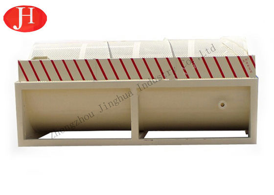 เครื่องซักผ้าโรตารี่ 60t / H 30kw เครื่องทำแป้งมันฝรั่ง