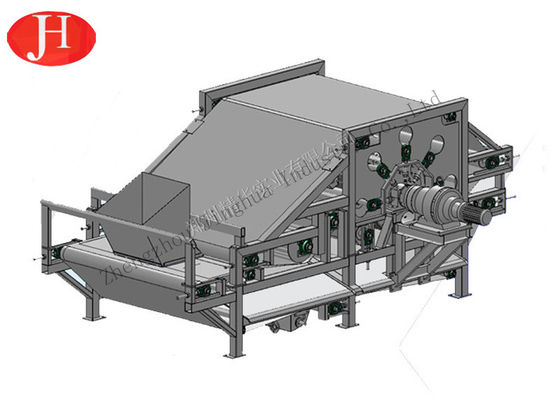 Dewatering 10t / H 5.2Kw เครื่องขจัดน้ำออกจากแป้งมันสำปะหลัง