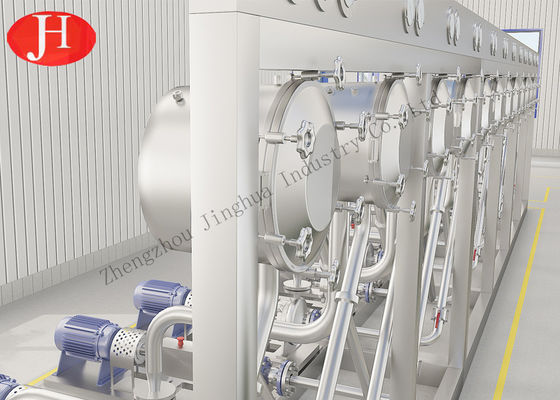 เครื่องขจัดน้ำออกจากแป้งมันสำปะหลังสแตนเลส 12t / H