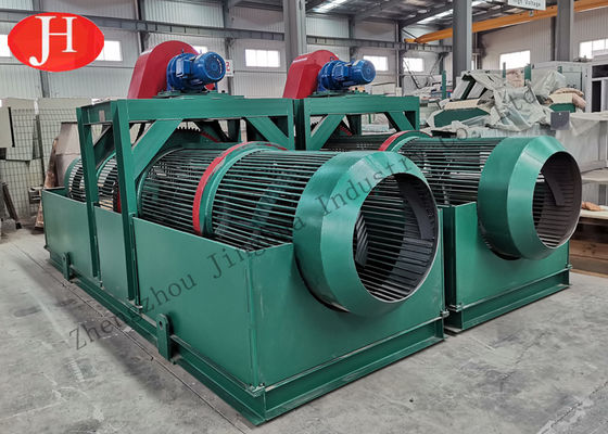 เครื่องทำแป้งมันฝรั่งทำความสะอาดกรง 25t / H
