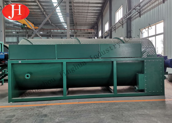เครื่องซักผ้าโรตารี่ 30Kw 50t / H เครื่องแป้งมันสำปะหลัง