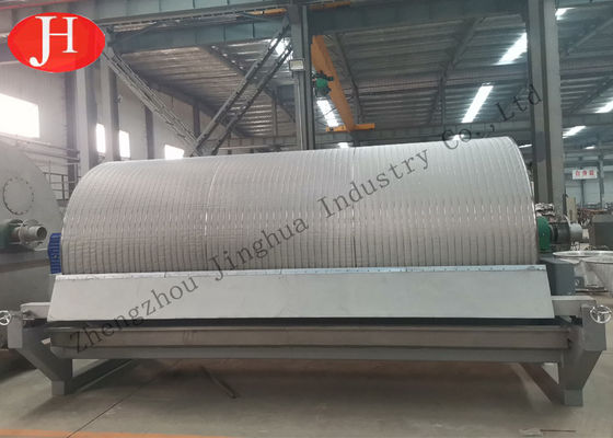 3000Kg มันสำปะหลังแป้งนม Dehydrator กรองสูญญากาศสายการผลิตแป้ง