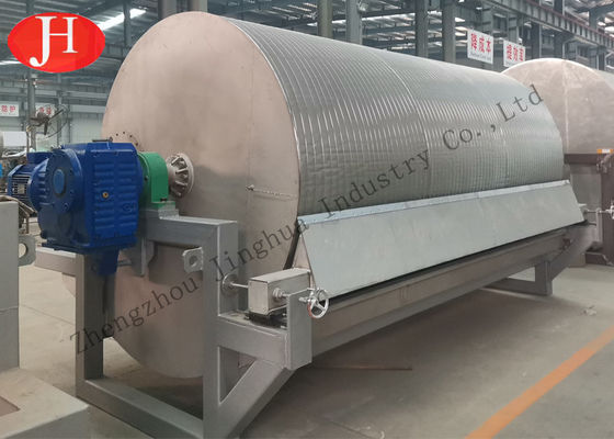 3000Kg มันสำปะหลังแป้งนม Dehydrator กรองสูญญากาศสายการผลิตแป้ง
