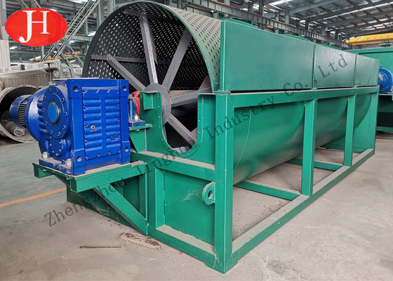 เครื่องทำแป้งมันฝรั่งทำความสะอาดโรตารี่ 10t / H