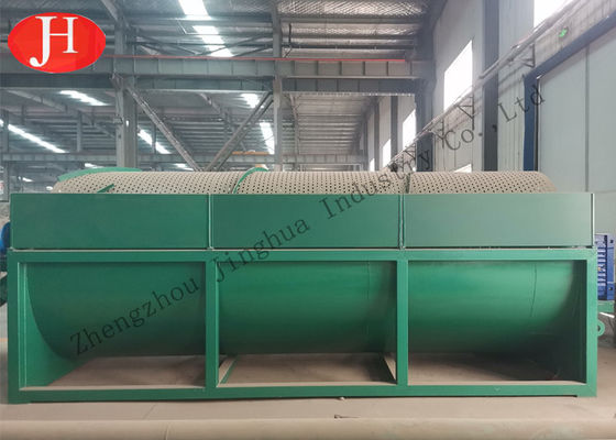 เครื่องทำแป้งมันฝรั่งทำความสะอาดโรตารี่ 10t / H