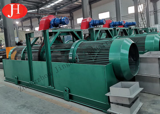 ตะแกรงแห้ง SS Cage Cleaning Fufu Processing Machine 25t / H