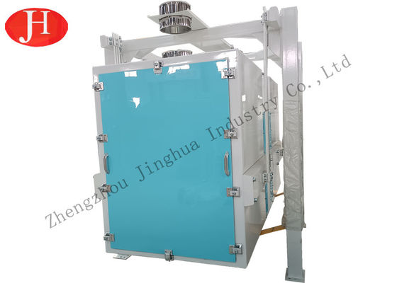 เครื่องทำแป้งมันฝรั่งอบแห้งสี่ถังไฟฟ้า 12t / H