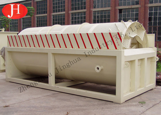 เครื่องทำแป้งมันสำปะหลังโรตารี่ 25t / H 18.5kw