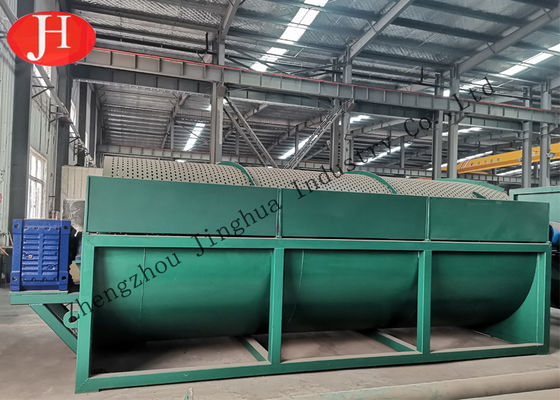 สายการผลิตแป้งโรตารี่ 50t / H การขจัดทราย