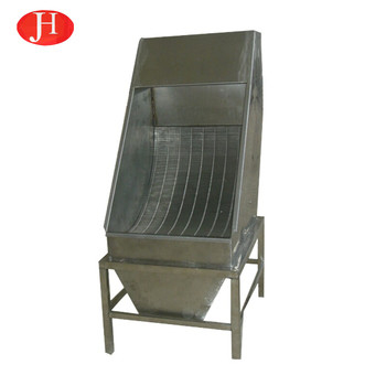 เครื่องทำแป้งมันสำปะหลังแป้งข้าวโพด Slurry Fiber Gravity Arc Sieve