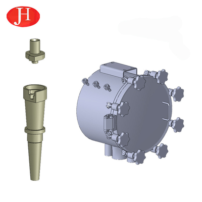 ISO9001 อุปกรณ์แปรรูปแป้งมันสำปะหลัง Hydrocyclone Sand Separator