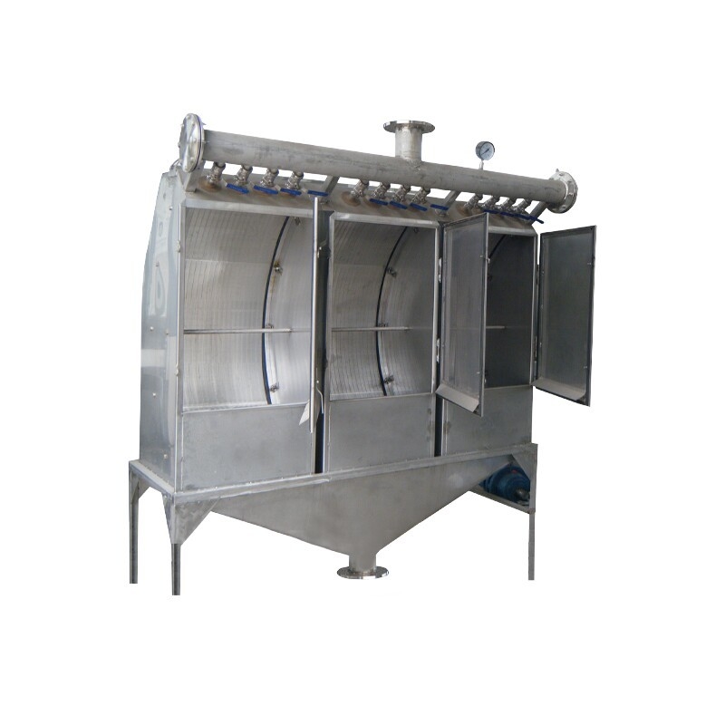 เครื่องขจัดน้ำออกจากแป้งสแตนเลสเครื่องทำความดัน Arc Sieve Corn
