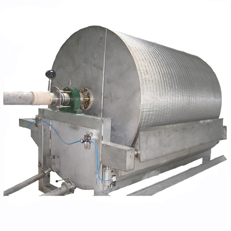อาหารแป้งมันสำปะหลัง Dewatering Drying เครื่องกรองสูญญากาศสแตนเลส