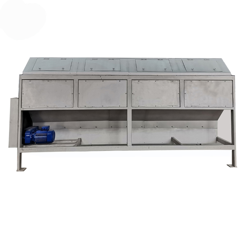 เครื่องปอกมันสำปะหลังสแตนเลสอัตโนมัติ 5T / H Peeler Starch Production Line