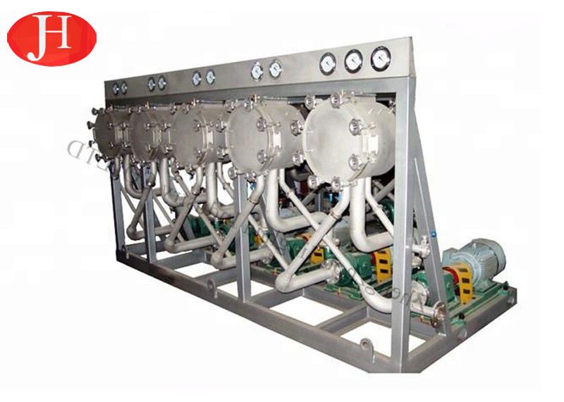 ข้าวสาลีแป้ง Dewater คั่นผลิตภัณฑ์จากแป้งที่จดสิทธิบัตรแล้ว Hydrocyclone