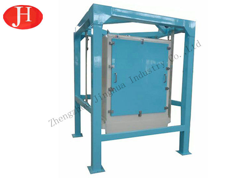สายการผลิตแป้งกึ่งปิดกึ่งปิด 10t / H เครื่องตัดมันสำปะหลังชิป