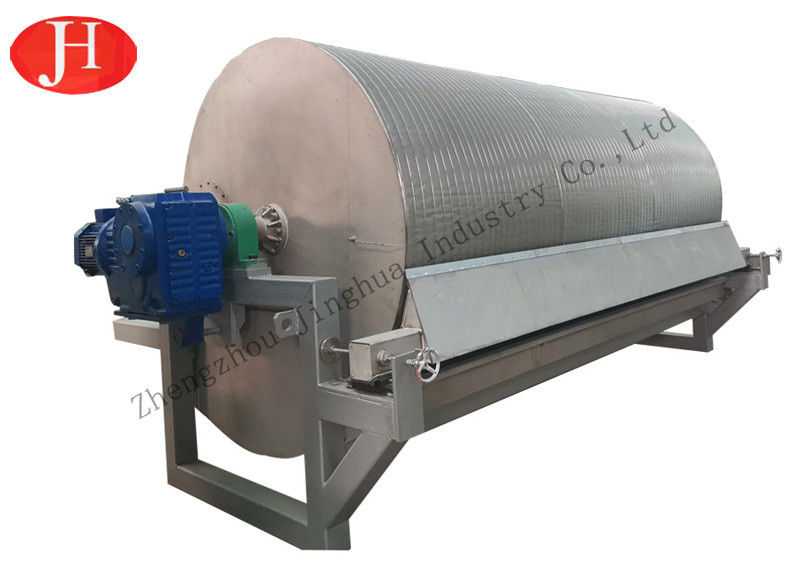 4kw อุปกรณ์แปรรูปแป้งมันสำปะหลัง 8t / H กรองสูญญากาศน้ำนม