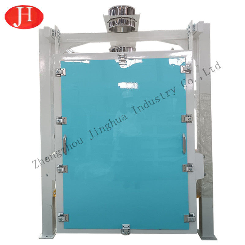 ไฟเบอร์ตะแกรงคัดเกรดแป้งข้าวโพดเครื่องมัลติฟังก์ชั่ข้าวโพดแป้ง Sifter 10t/H
