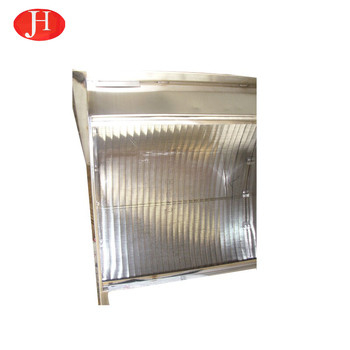 เครื่องทำแป้งข้าวโพดสแตนเลส Gravity Arc Sieve Flour Production